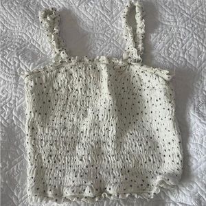 Abercrombie & Fitch Smocked Top